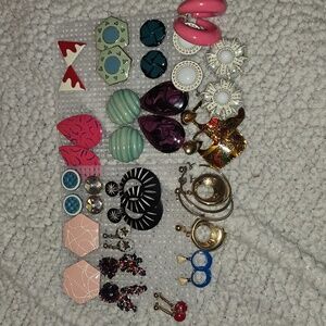 80s 90s Earring Assortment
